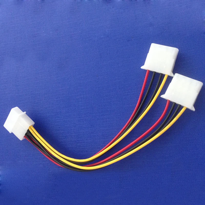 50pcs Large 4P Hard Drive Cable Connector 150MM Long Computer IDE Power