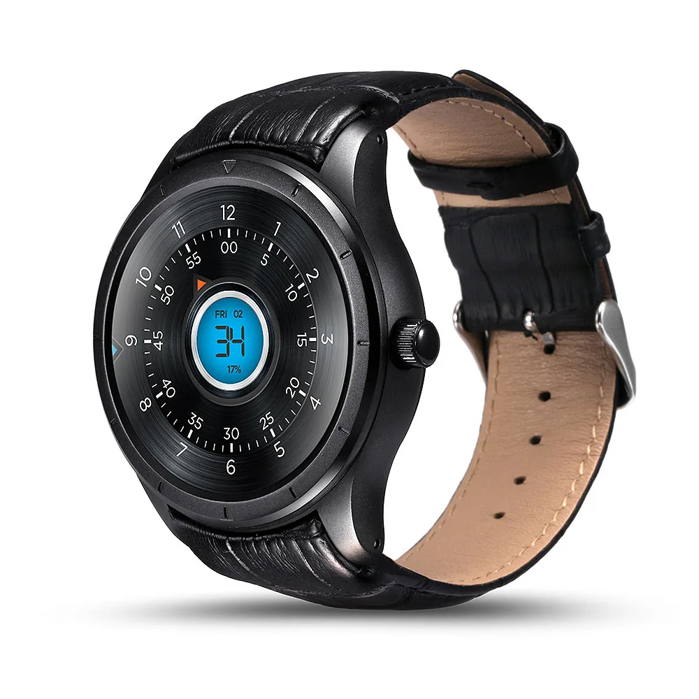  Q3 1.39 Inch Amoled Screen Smart Watch Android 3G GPS WIFI Bluetooth Heart Rate Monitor Smartwatch 