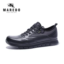 MAERDO formal shoes men casual shoes Waterproof breathable men leather shoes