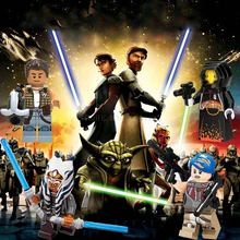 Toys Blocks Star Wars Figures Set Jedi Knight Skywalker Ahsoka Sabine R2D2 Robot Clone Warrior Ventress Yoda Block Toy StarWars