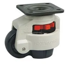 hot 1PCS GD-80 Level adjustment wheel Casters flat support, forHeavy equipment ,Industrial casters