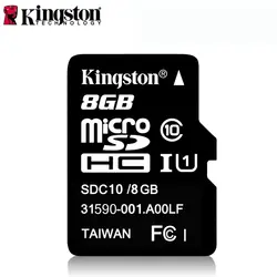 Kingston Class 10 Micro SD карта 32 ГБ 64 ГБ 8 Гб 16 Гб мини SD Карта памяти SDHC SDXC Micro SD TF карта для камеры Android смартфон