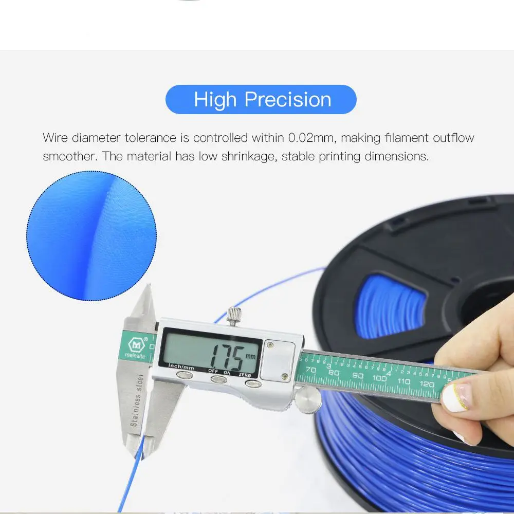 Anycubic 3D принтер нить ABS 1 75 мм кг пластик печать резиновые расходные материалы