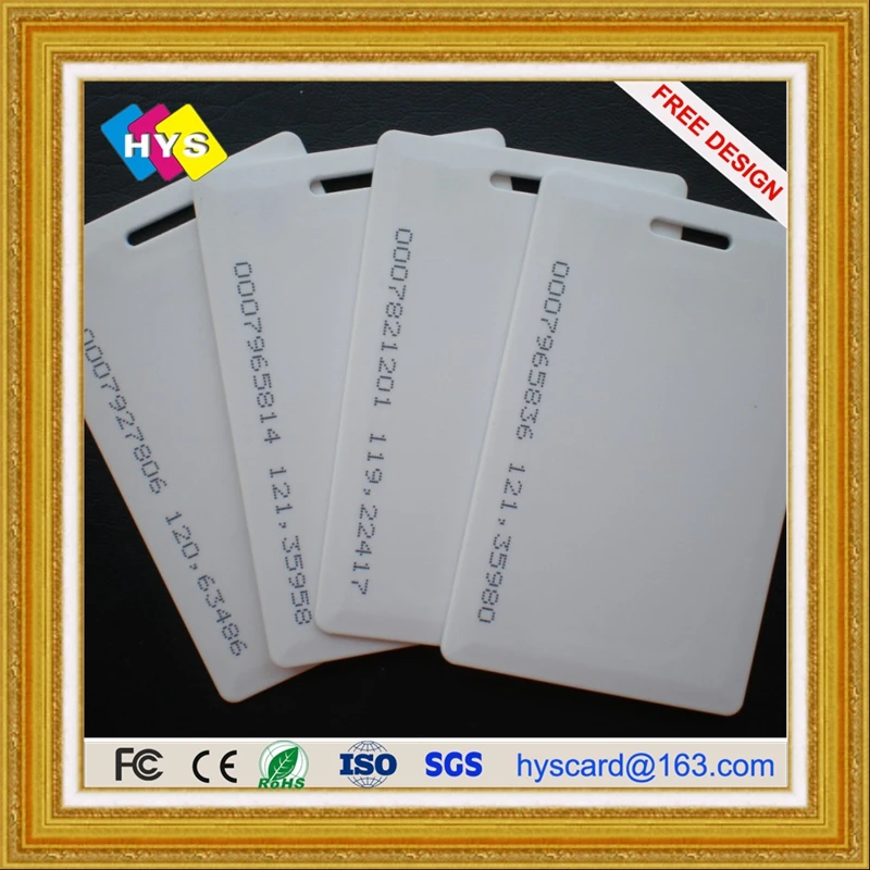 

Plastic ID Cards and smart card With High Security UV/Hologram Film / Overlay
