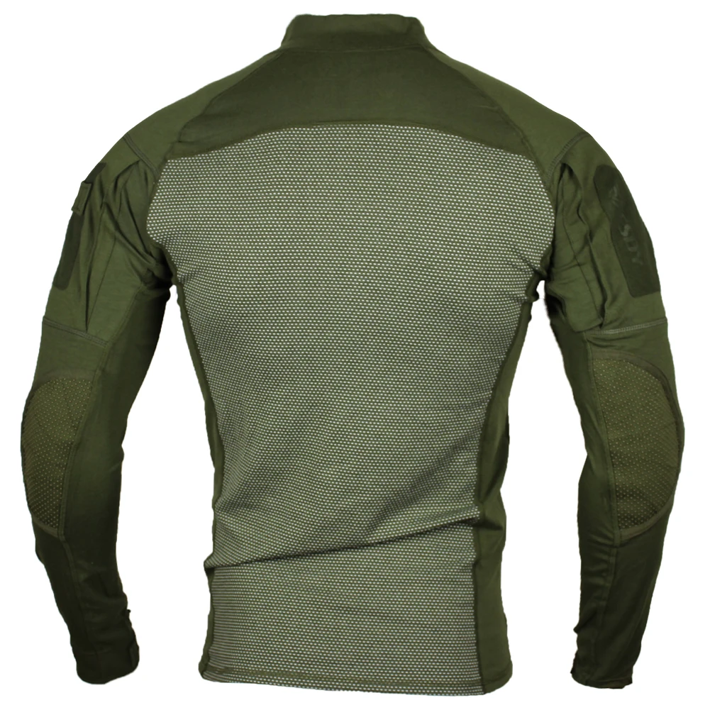 Военная армейская футболка мужская с длинным рукавом камуфляжная тактическая рубашка охотничий боевой солдат полевая футболка верхняя одежда