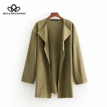 Bella philosophy, винтажная куртка-кимоно с длинным рукавом и двойным карманом, верхняя одежда