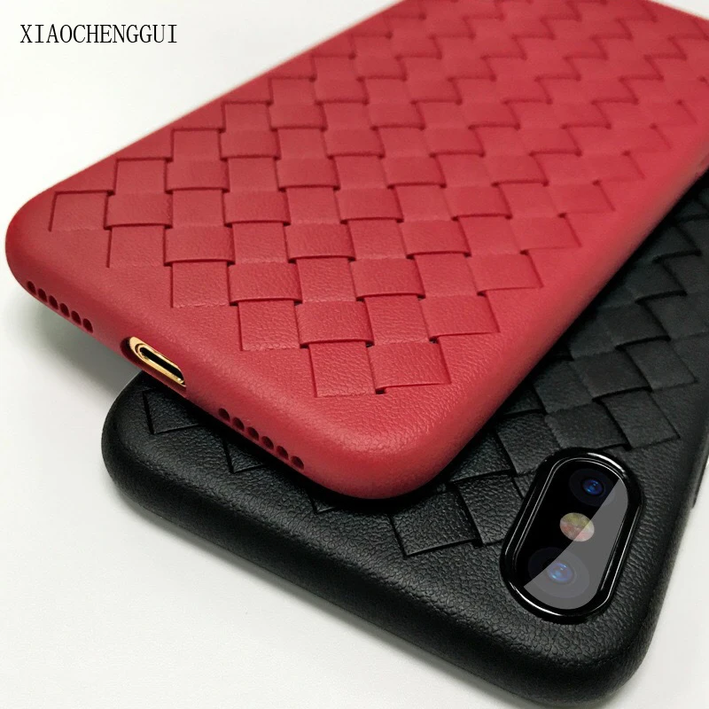 

Best seller for iphone X XS case high quality Soft silicone braided skin breathable Cover for iphone 6 6s 7 8 Plus XR XSMAX Case