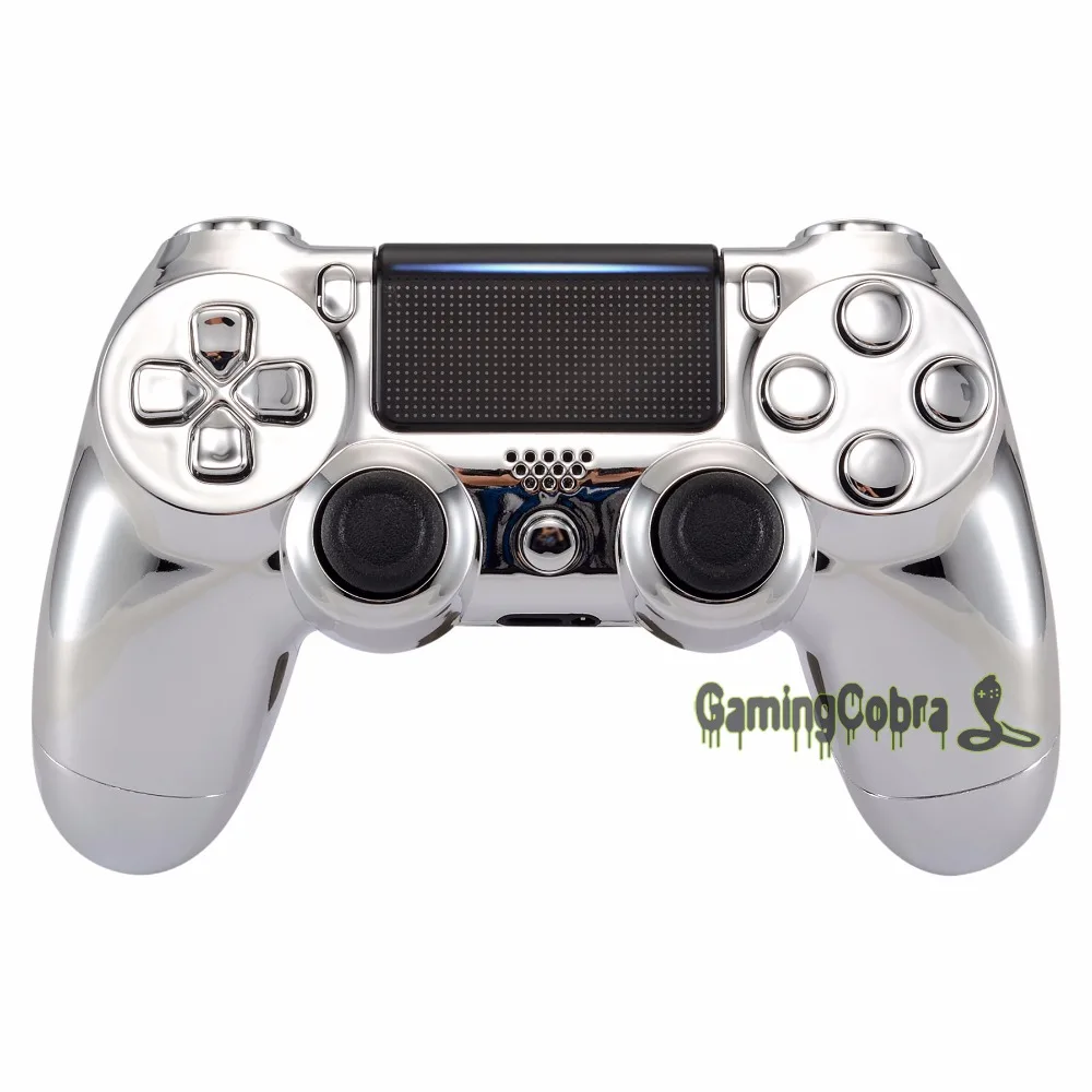 

Chrome Silver Replacement Full Set Shell Button for PS4 Pro Slim JDM-040 JDM-050 JDM-055 Controller - SP4QD02