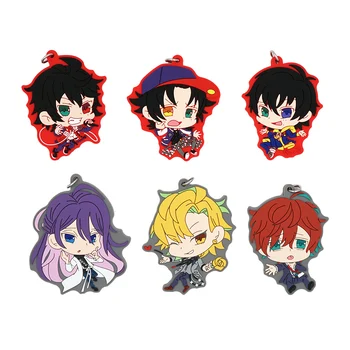 

Hypnosis Mic Division Rap Battle Anime Strap DOPPO GIGOLO ill-DOC Jirou Ichiro Lawson Rubber Straps Keychain