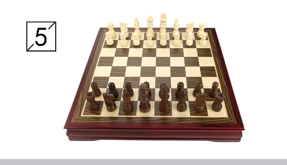 Новый шаблон шахматные фигуры Дерево журнальный столик Professional шахматная доска Семейные игры шахматы набор традиционные игры Yernea