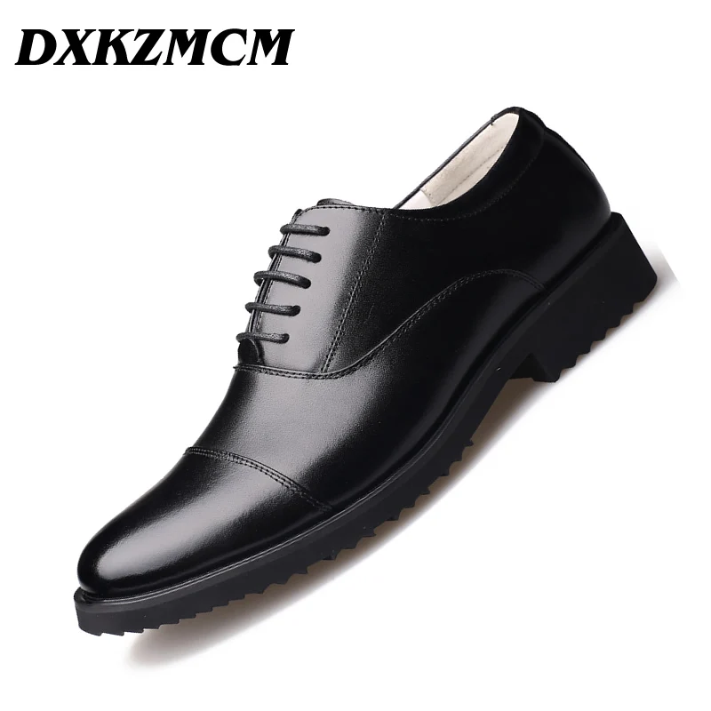 DXKZMCM Men Shoes Big Size 38 46 Handsome Comfortable Men Dress shoes Oxford Business Formal