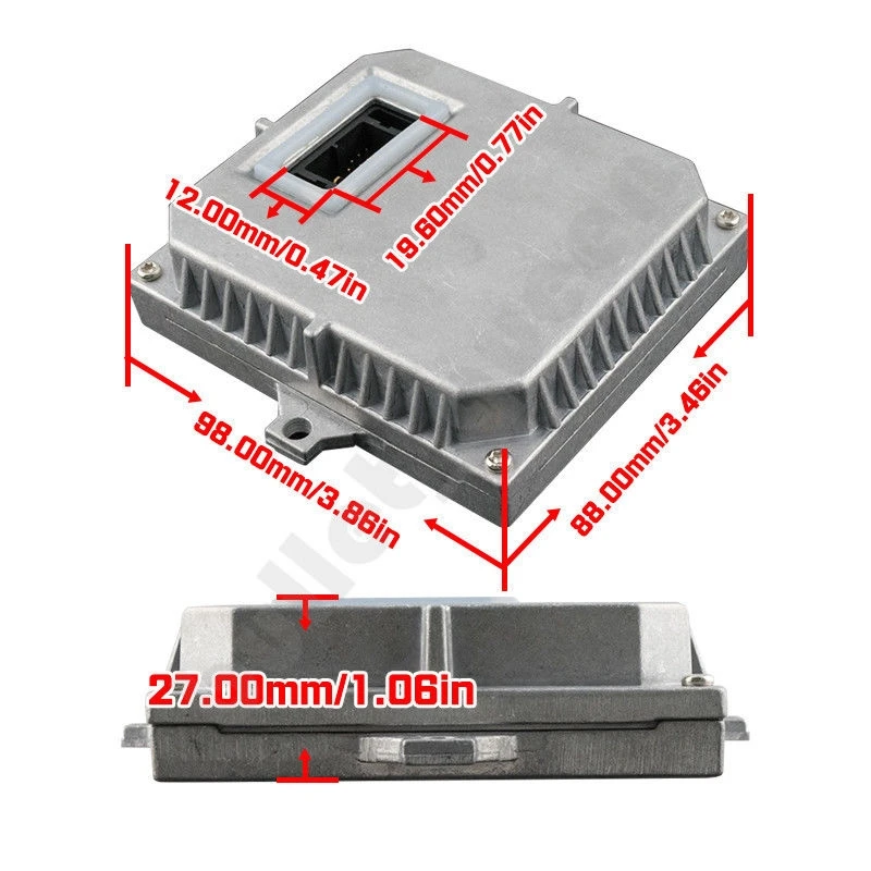 2x12 в 35 Вт D2R D2S D1R D1S OEM HID ксеноновая фара балласт блок управления номер детали
