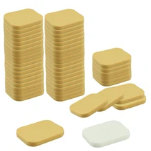 New 50Pcs/Lot New Facial Face Sponge Makeup Cosmetic Powder Puff best deal 1pack