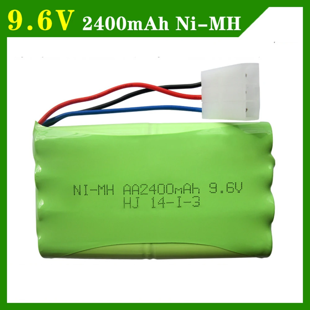 9,6 V 2400mAh дистанционный аккумулятор Controul для радиоуправляемых электронных игрушечных автомобилей 8* AA NiMh батарея Группа оборудования безопасности 9,6 v батарея