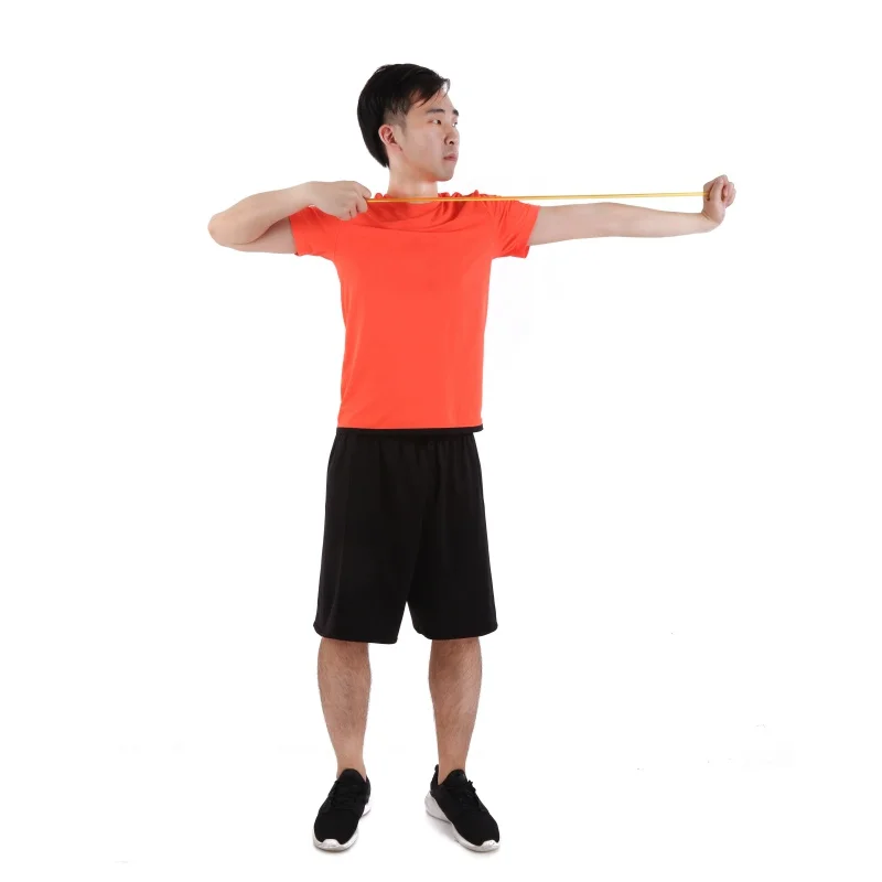 

Fitness Comprehensive Pull Rope Silicone Chest Expander Rope Yoga Resistance Bands Muscle Developer