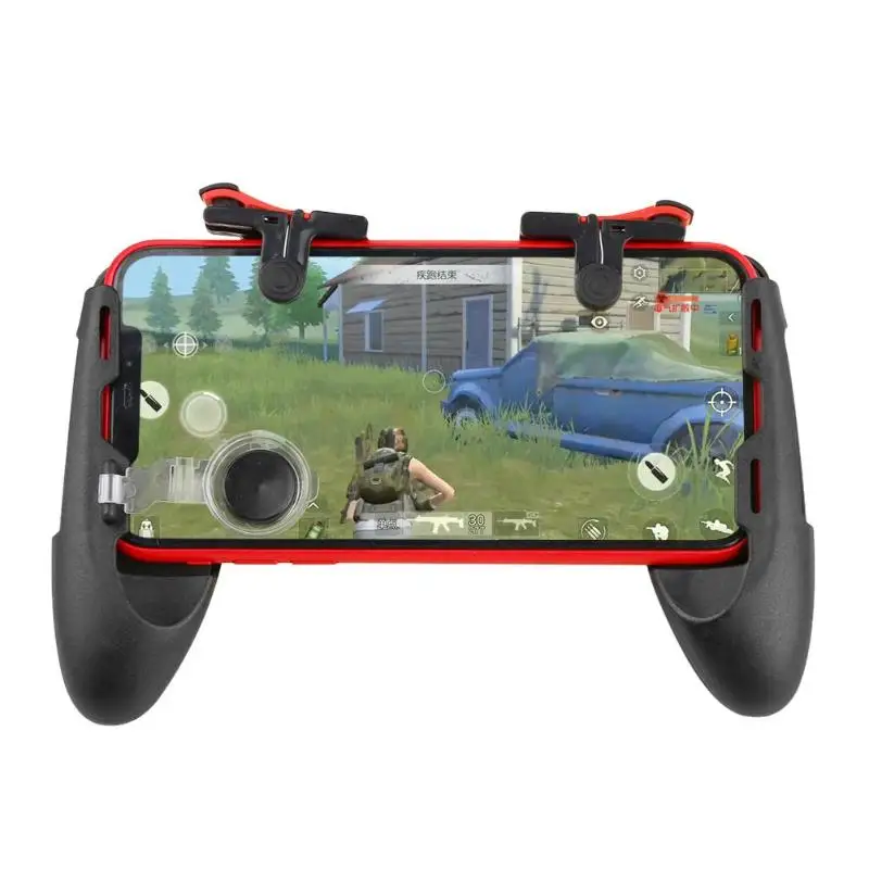 In 1 Mobile Gamepad for Pubg Controller Free Fire L1R1 Shooter Aim Keys Button for Pubg Trigger Hand Grip Game Accessories