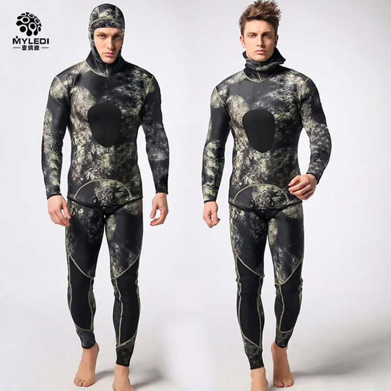 Здесь продается  Diving suit neoprene 3mm men pesca diving spearfishing wetsuit surf snorkel swimsuit Split Suits combinaison surf wetsuit DHL3-7  Спорт и развлечения