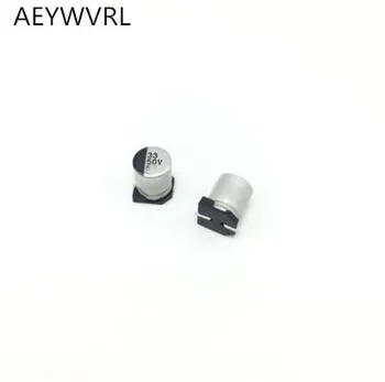

SMD aluminum electrolytic capacitor 50V 33UF 33UF 50V 6*7MM Original new