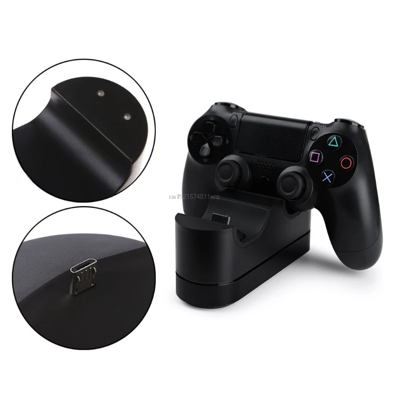 Новый контроллер зарядная станция для Playstation Dualshock 4 два USB порта зарядного