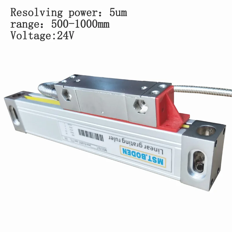 

PLC industrial control automatic positioning grating ruler linear optical ruler effective measuring stroke 500-1000mm