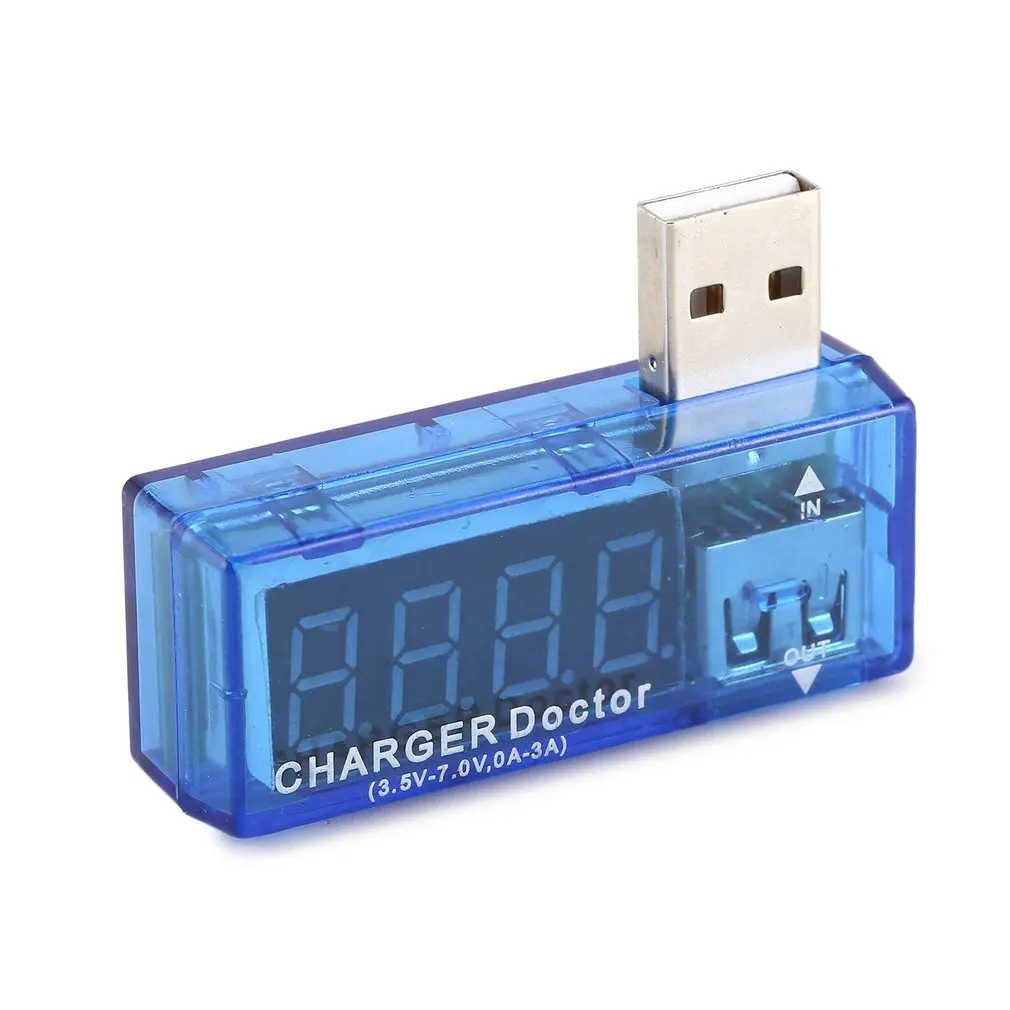 Цифровой usb зарядное устройство Доктор амплитудный вольтметр измеритель