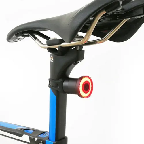 Seatpost Style XLITE100 велосипедный фонарь для велосипеда, задний свет Автоматическое включение/выключение с одной кнопкой стоп-сигнал зондирования IPx6 Водонепроницаемый светодиодный зарядная велосипедная задняя фара - Цвет: Seatpost Style