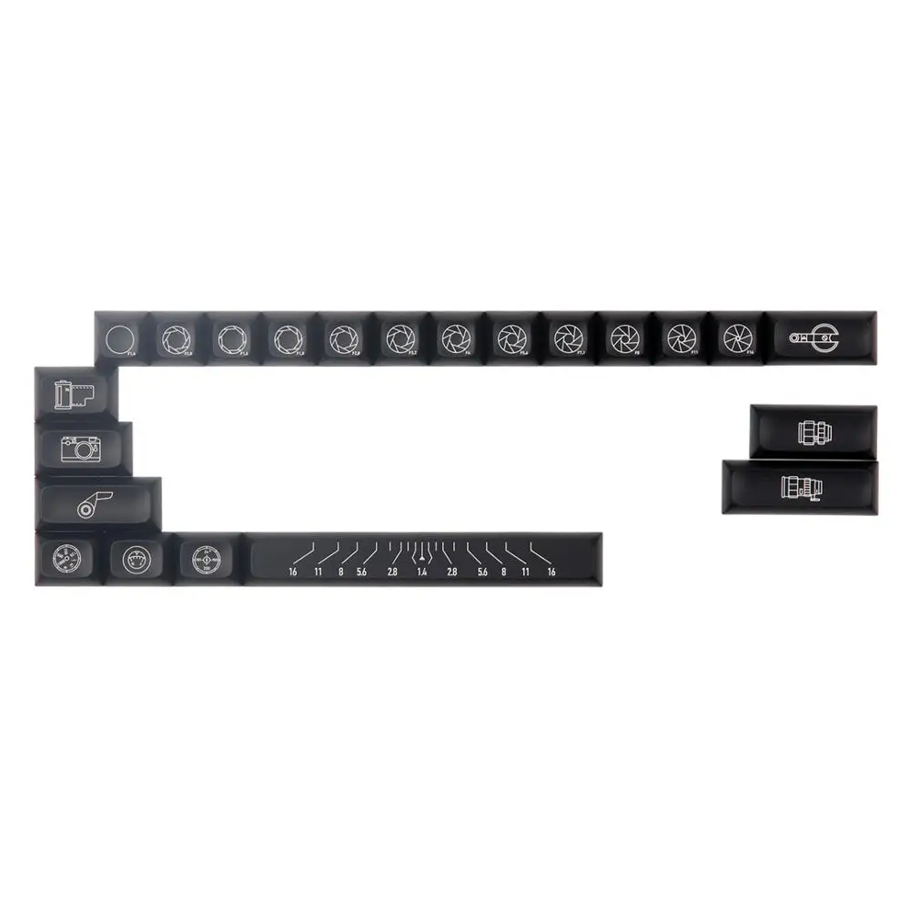 Kbdfans TEX ADA keycaps набор совместим с gk64 tada68 hhkb раскладка механическая