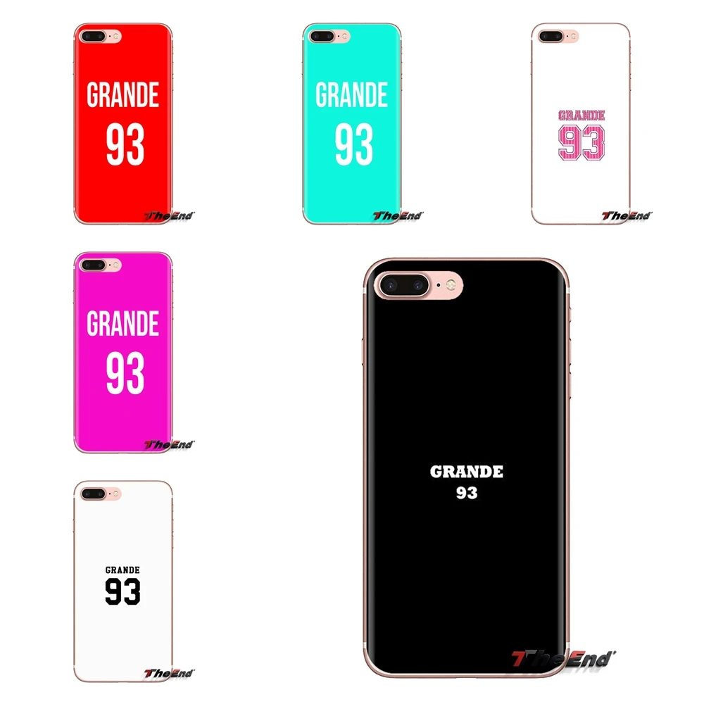 Silicone Bag Case Unisex Premium Ariana Grande 93 Logo For Samsung Galaxy J1 J2 J3 J4 J5 J6 J7 J8 Plus 2018 Prime 2015 2016 2017 |