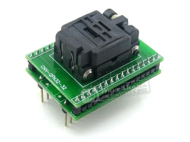 Uxcell IC Pub Adapter Socket for Qfn32 Qfn40 to 2.54 mm Dip32 Dip40 0.5 mm 20 Pieces Uxcell IC Pub Adapter Socket for Qfn32 Qfn40 to 2.54 mm Dip32 Dip40 0.5 mm 20 Pieces