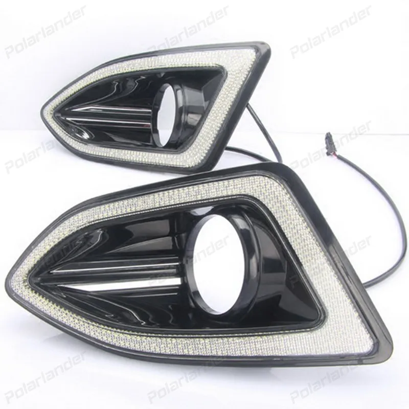 Auto Parts for F/ord e/dge 2015 12V LED Guiding Running Light Car Styling Lamps Fog Lights