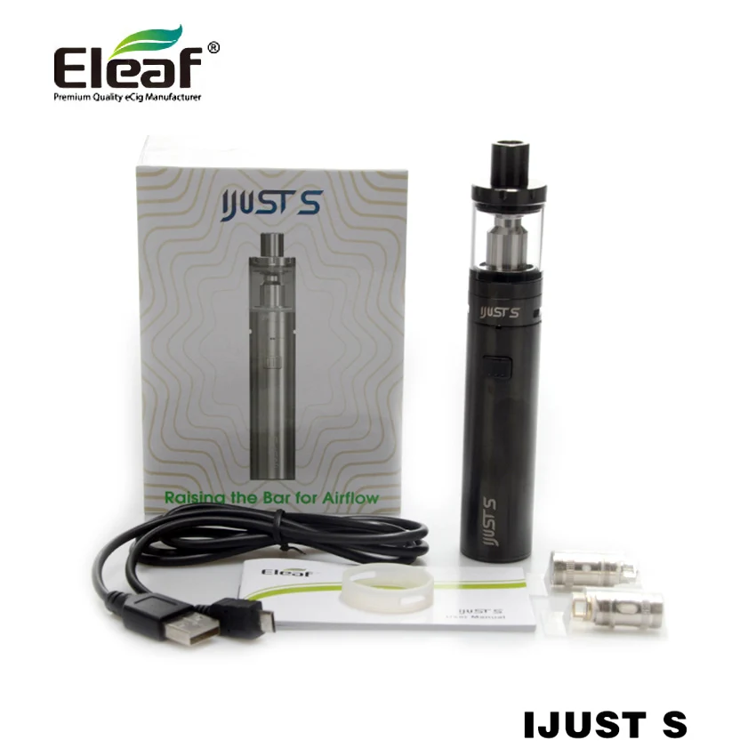 Оригинальный Eleaf iJust S комплект 3000 мАч батарея с 4 мл ijust s распылитель электронная
