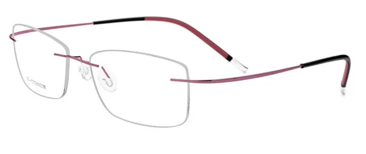 Из бета-титанового сплава зрение коррекционные очки кадр легкий каждый заслуживает увидеть хороший очки - Цвет оправы: Purple