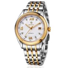 BINLUN Men’s Automatic Business Dress Watch Stainless Steel Large Face Watches with Date