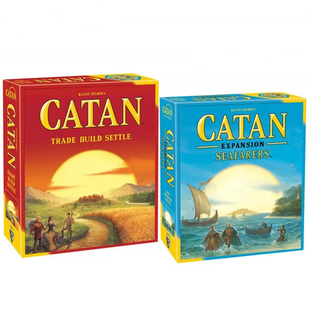 

Catan 5th Edition / 5-6 Player Extension / Seafarers Expansion / Seafarers 5-6 Player / Chess Game Board Game Table Card Game