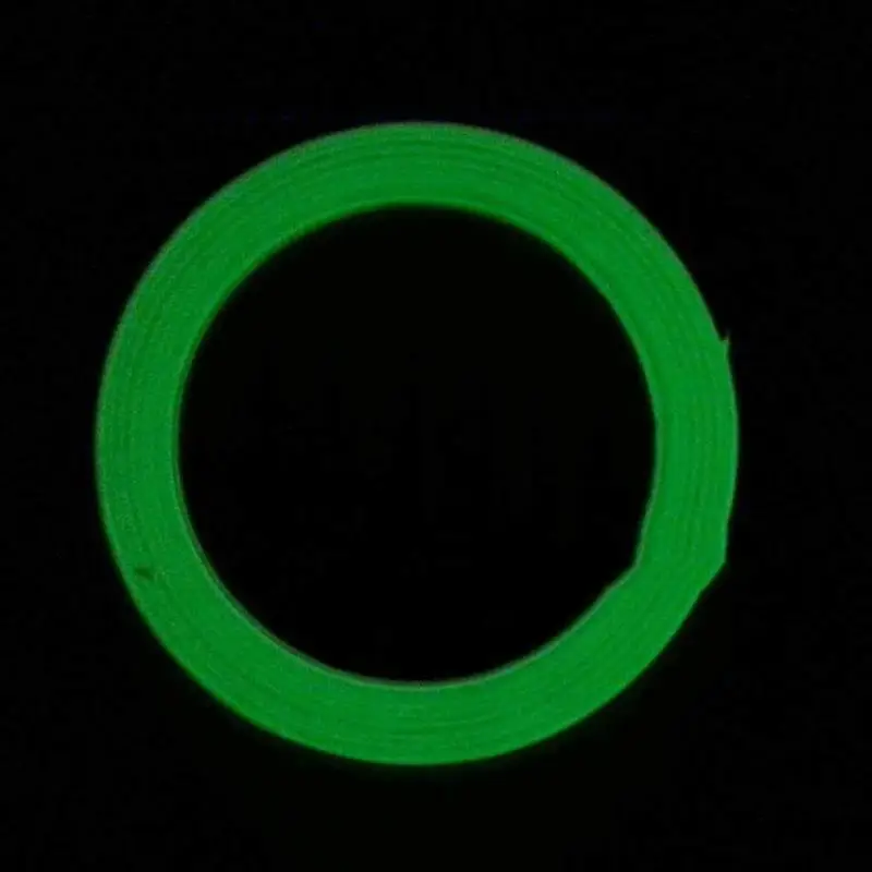 1cmx300cm Reflective Tape Car Stickers DIY Light Luminous Warning Dark