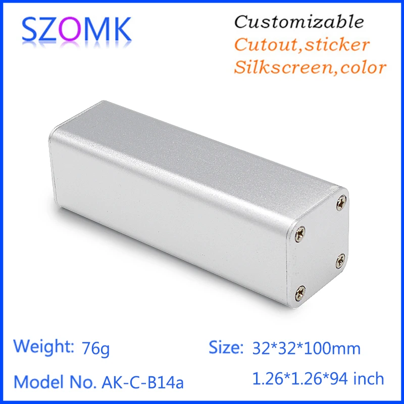 10 шт. 32*32*100 мм|extrusion case|extrusion aluminium |