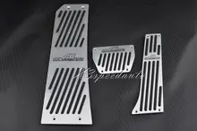 Aluminium AT 3PCS Foot Pedals/Pedal For BMW X3 F25 Z4 E89 F10 523 528 535 520 530 550 i GT 5 Series