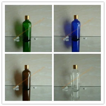 

100ml brown/clear/blue/green shiny Glass Essential Oil Bottle With shiny gold aluminum cap(smooth)+plstic insert. Oil vial