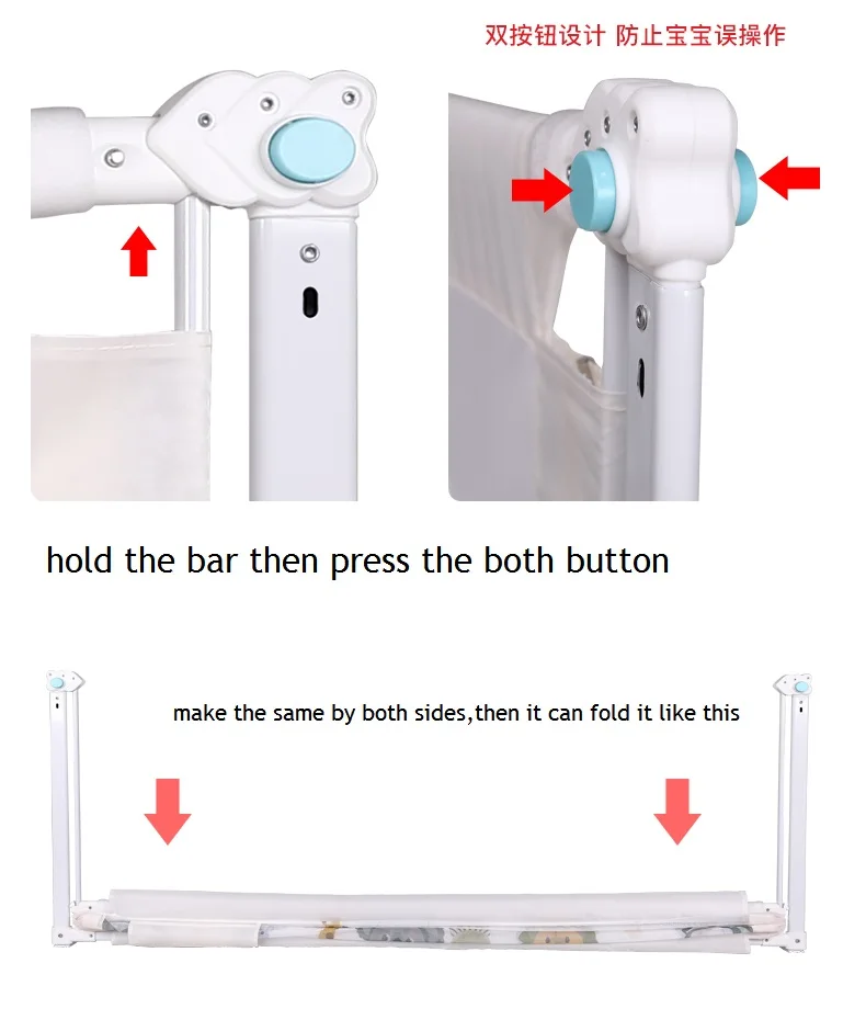 Ограждение детской кроватки детский манеж безопасности ворота уход за ребенком барьер для кроватки рельсы ограждение безопасности детей