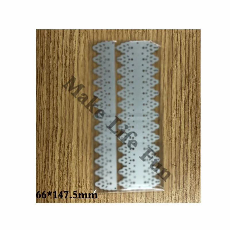 Каплеобразные границы Nicole Design металлические трафареты для рукоделия искусство