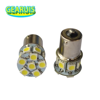 

100X 360 degrees 1156 BA15S 13 smd 5050 LED 0.15A 1157 BAY15D 7440 7443 Tail Signal Brake Stop Reverse DRL Light Bulb White Red