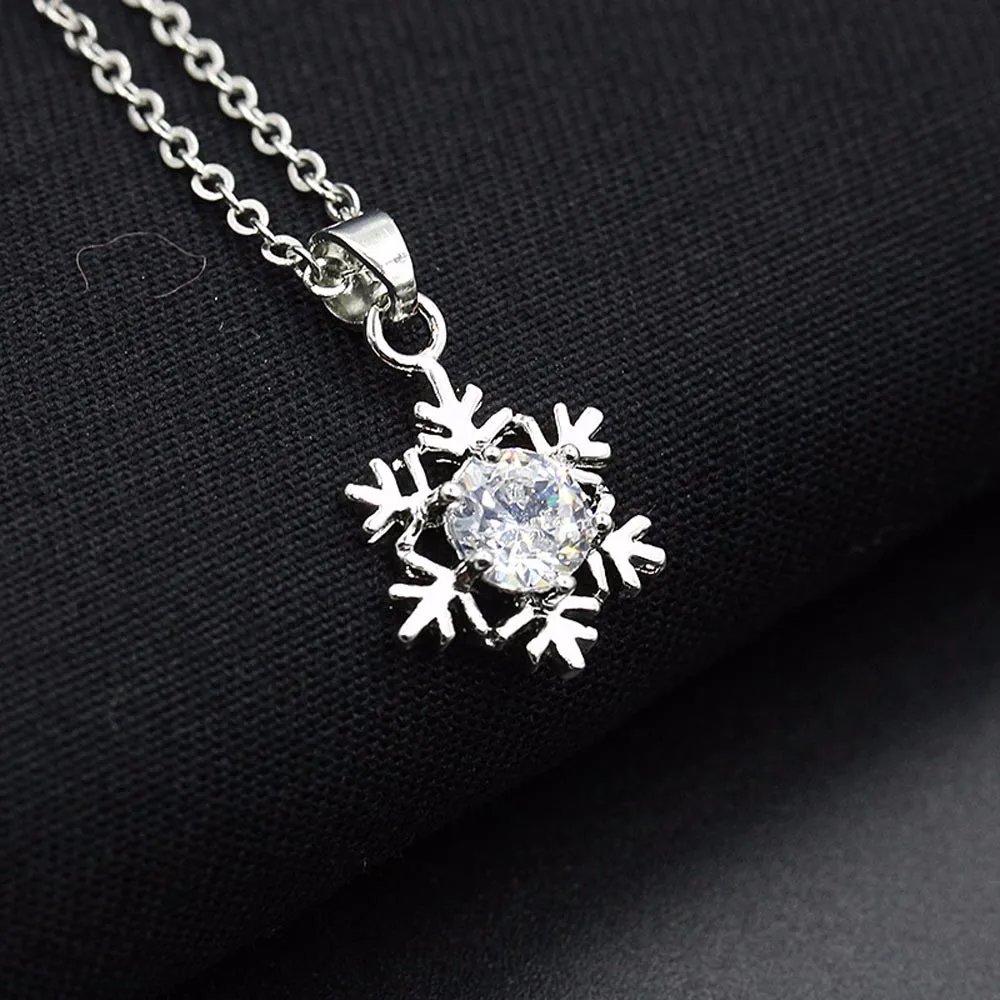 Fashion Transparent Fishing Line Necklace Clear Zircon Pendant Decorative Crystal Rhinestone Women | Украшения и аксессуары