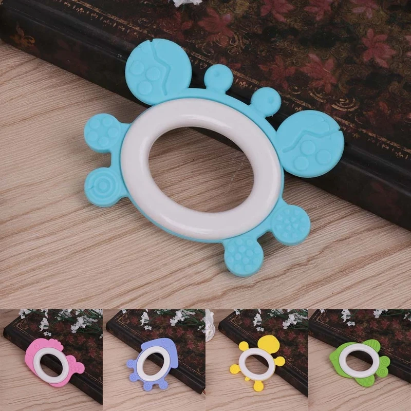 Soft Silicone Baby Teether DIY Kid Animal Shape Craft Handmade Chewing