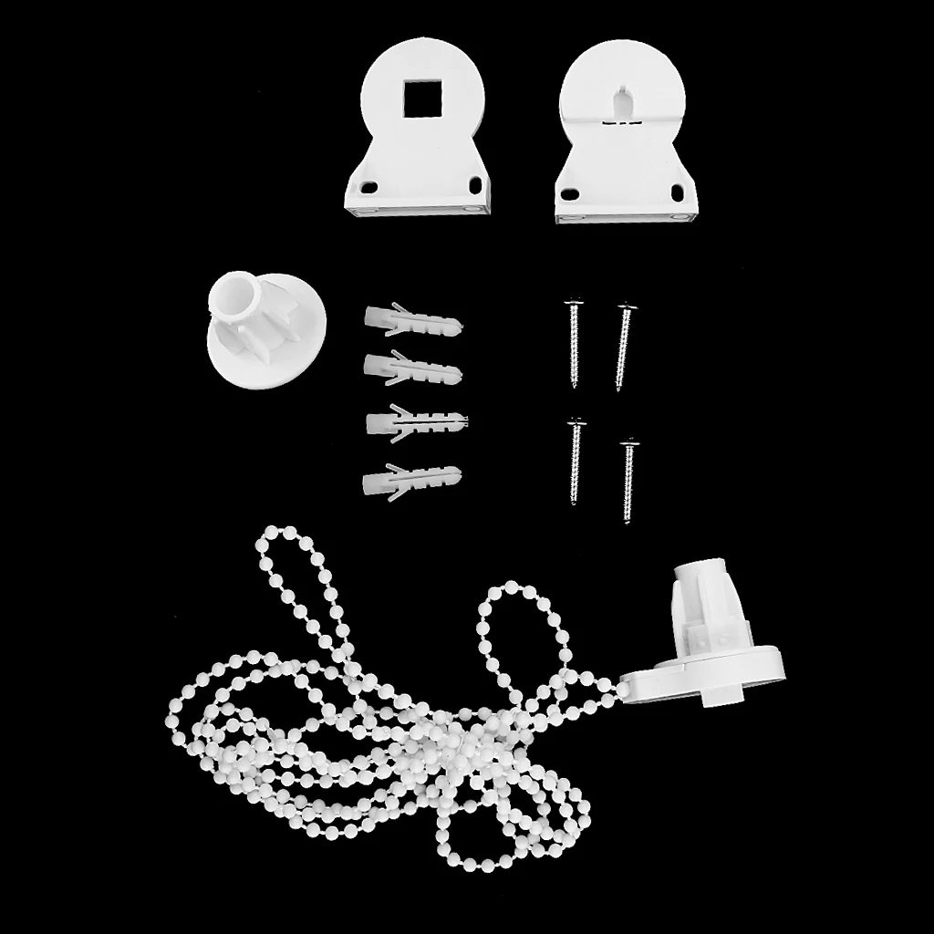 High Quality Plastic Roller Blind Accessories with 37.40' Long Bead Chain 25mm Tube Curtain Decorative Accessories