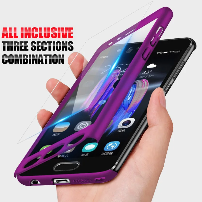 

360 Full Protection Case for Samsung Galaxy A50 A30 A10 M30 M20 M10 J4 J6 A6 A8 Plus A9 A7 2018 A5 A3 J3 J5 J7 2017 Cases Cover