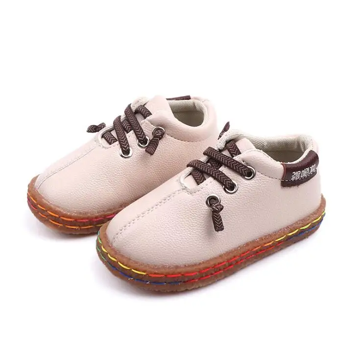 Girls Boys Shoes Autumn Spring Children's Fashion Princess Low Heel Girl Flat-bottom Oxford | Детская одежда и обувь