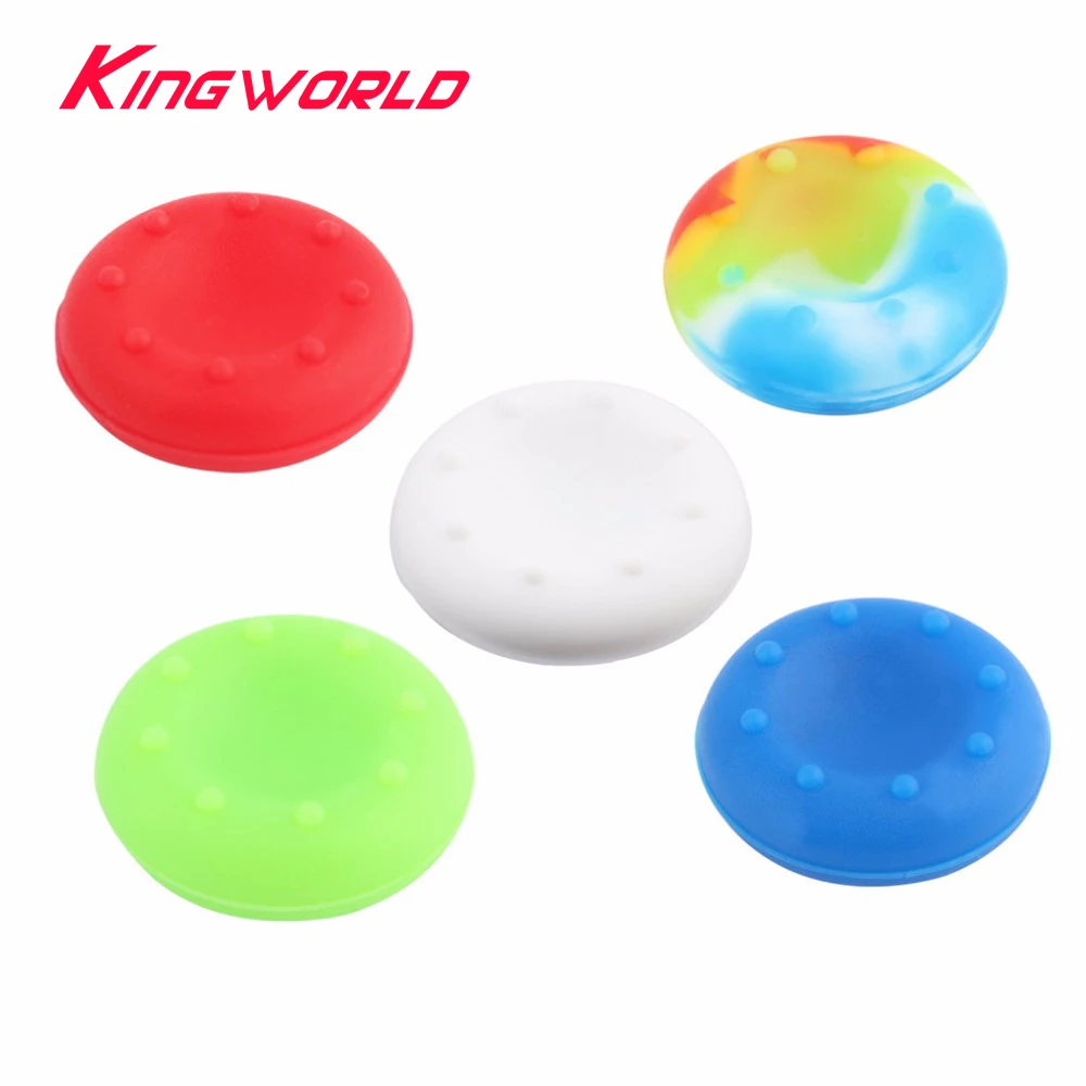 

10pcs Silicone Controller Analog Grip Thumb Sticker Cover For Sony PS4 for PS2 PS3 For Xbox one 360 Thumb Stick Cap