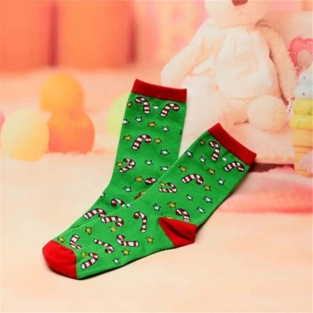 Рождественские носки; подарок для взрослых и женщин; теплый зимний Санта-Клаус; Рождественский подарок
