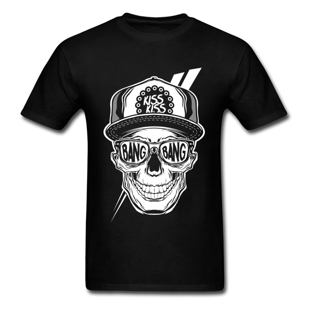 Street Kiss Kiss Bang Bang Casual Short Sleeve Autumn Tees 2018 Newest Crewneck 100% Cotton Tops Shirt Men T-Shirt Kiss Kiss Bang Bang black