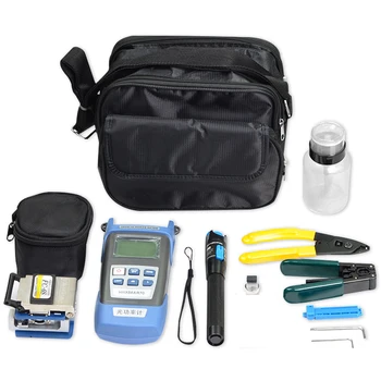 

FTTH fiber Cold Connection Tool Set Optical Power Meter Fiber Cutter etc.